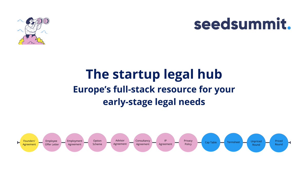 We're excited to launch Seedsummit w/ Europe's top law firms &amp; many VC industry friends!

The European full-stack resource for your early-stage legal needs includes vetted legal doc samples, e.g., founders' agreement, advisor agreement &amp; TS for 🇬🇧🇫🇷🇵🇹🇩🇪🇩🇰

sdca.mp/seedsummit