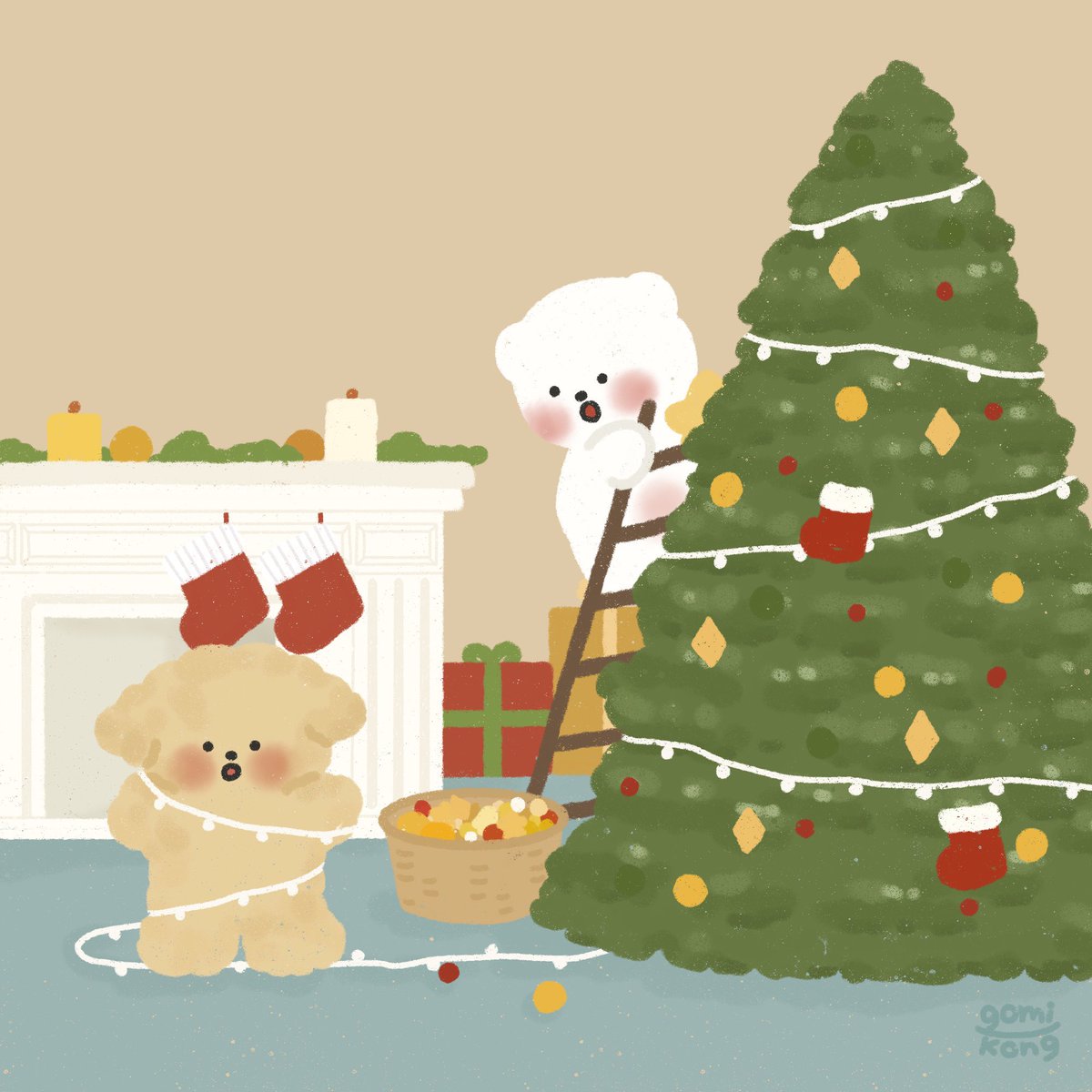 크리스마스 준비 🎄❤️
