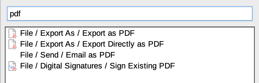 Top tip: Looking for a feature in #LibreOffice, but not sure where to find it? Go to Help > Search Commands in the menu, then type a keyword, like this! 💪 (Added in LibreOffice 7.2 by Tomaž Vajngerl, <a href="/CollaboraOffice/">Collabora Online & Office</a>)