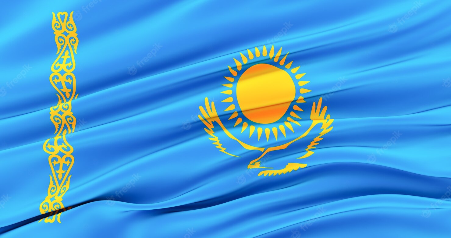 Флаг Республики Казахстан