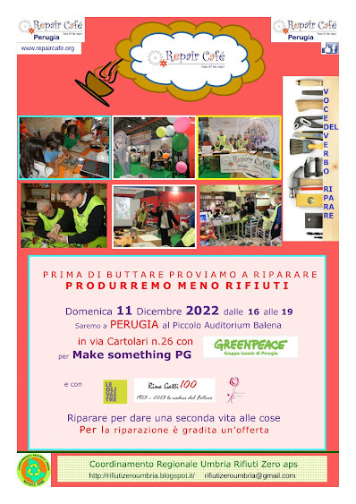 Cru_Rz's tweet photo. #RifiutiZeroUmbria #RepairCafe' al #MakeSomethingPg - #GreenpeaceGlPerugia - #Perugia - Domenica 11 dicembre 2022 https://t.co/xqPJN94QTO, #CrossingBook, #Fiorivanoleviole, #Greenpeace, #GreenpeaceGlPerugia, #LeOlivastre, #MakeSomethingPg, #MakeSomethingWeek, #Perugia, #Rep… https://t.co/jOqaWLEOfH