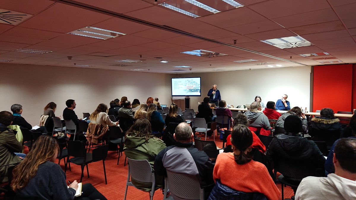 Ouverture à #Bordeaux de la journée de restitution du projet Coconstruction et Développement du pouvoir d'agir ! <a href="/jeanmidelile/">Jean-Michel Delile</a> revient sur l'histoire de la prise en charge des addictions depuis le 18ème jusqu'à l'apparition des premiers groupes d'auto-support