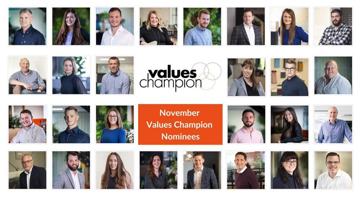weareopgroup's tweet image. Congratulations to all our November Values Champion nominees.

Find out how Office Principles can help you, email us at info@officeprinciples.com

#officeprinciples #ValuesChampion #EmployeeAppreciation #EmployeeRewards