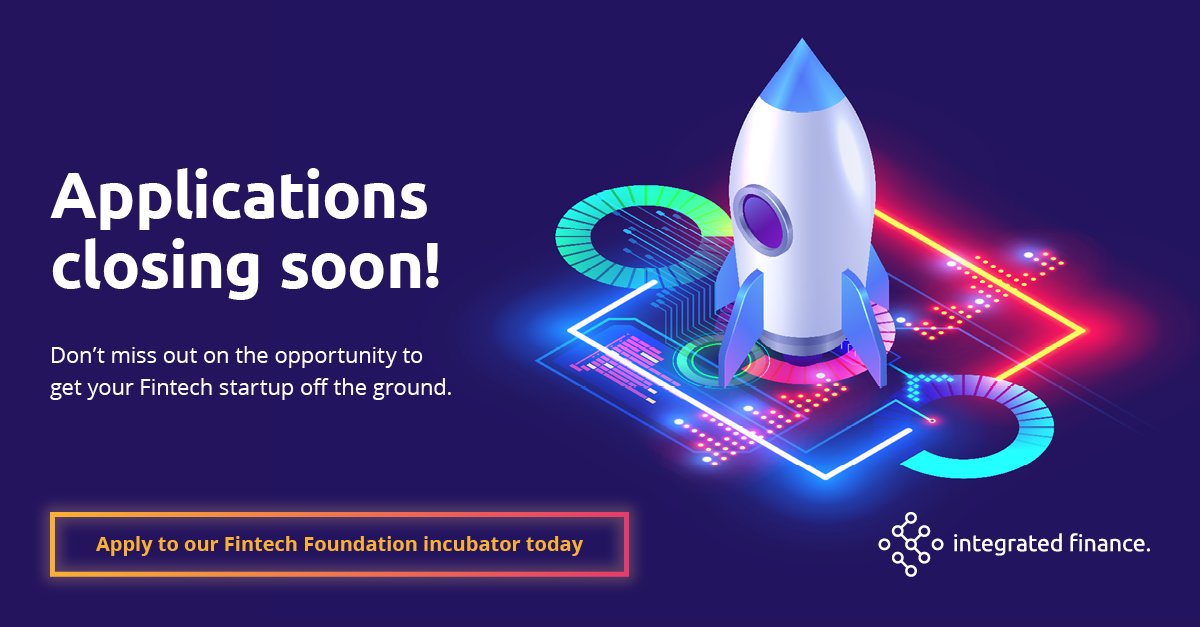 integratedfina4's tweet image. Building a Fintech technology stack is difficult and time-consuming.

So why not apply for The Fintech Foundation Incubator and use ours?

We will help to guide your early-stage startup and ideas to market.

Register here: eu1.hubs.ly/H024cTl0

#IFincubator