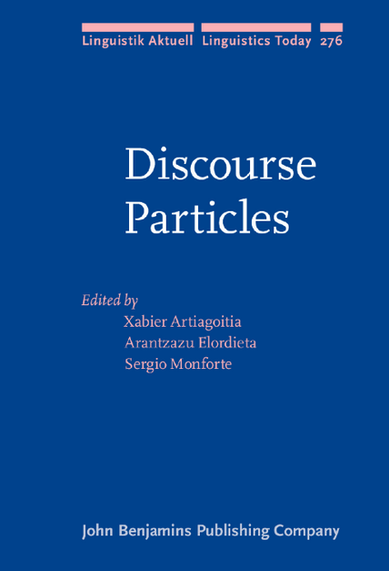 HittLinguistics's tweet photo. Are you interested in #DiscourseParticles ?
Go, have a look at the publication edited by Xabier Artiagoitia, HiTT member Arantzazu Elordieta & @SergioMdV1!
"Discourse Particles: Syntactic, semantic, pragmatic and historical aspects" in @johnbenjamins
https://t.co/HKOx4vTntS https://t.co/ezT5cbvvpy