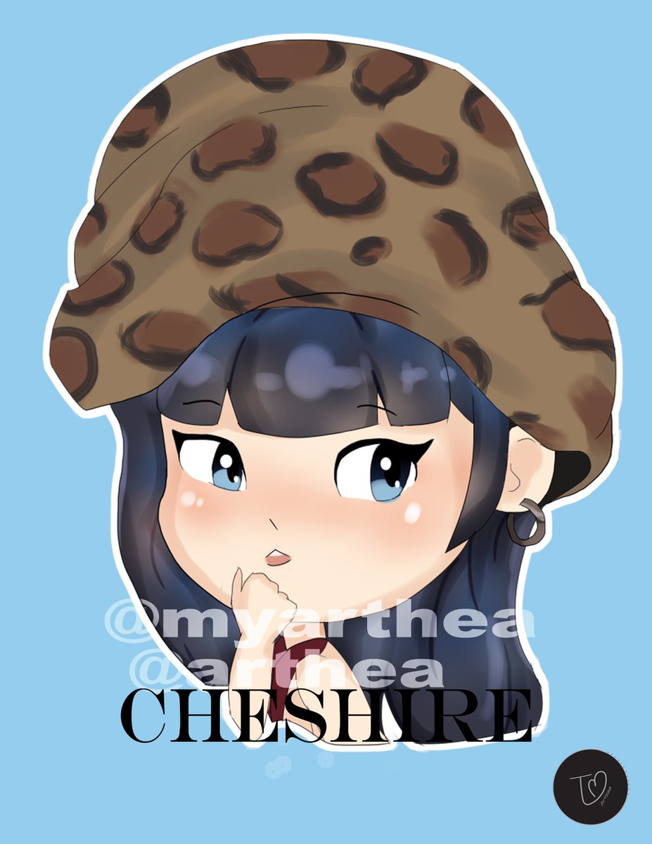 myarthea's tweet photo. "Cheshire cat"
Nothing's wrong, right?

Photo credits: Itzy
#arthea #Arthea #MyArthea #practice #artwork #digitalart #chibi #fanart #Theresec24 #kawaiii #cute #medibang #medibangpaintpro #yeji #itzy #cheshire #jype #cat https://t.co/oK0yamAdhw