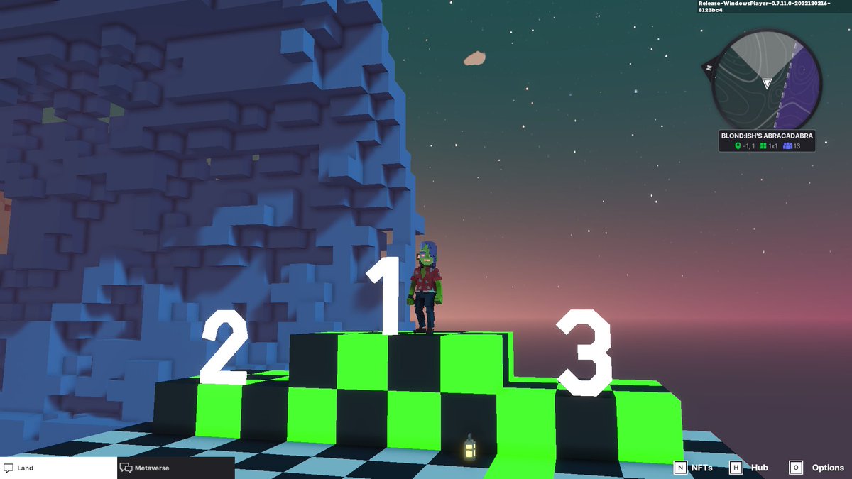 SHbroccoli's tweet photo. @TheSandboxGame @blond_ish 🪄 ABRACADABRA! 🌈 I participated to the @blond_ish dj set! Check out my screenshot: https://t.co/rLGhh2BS7D