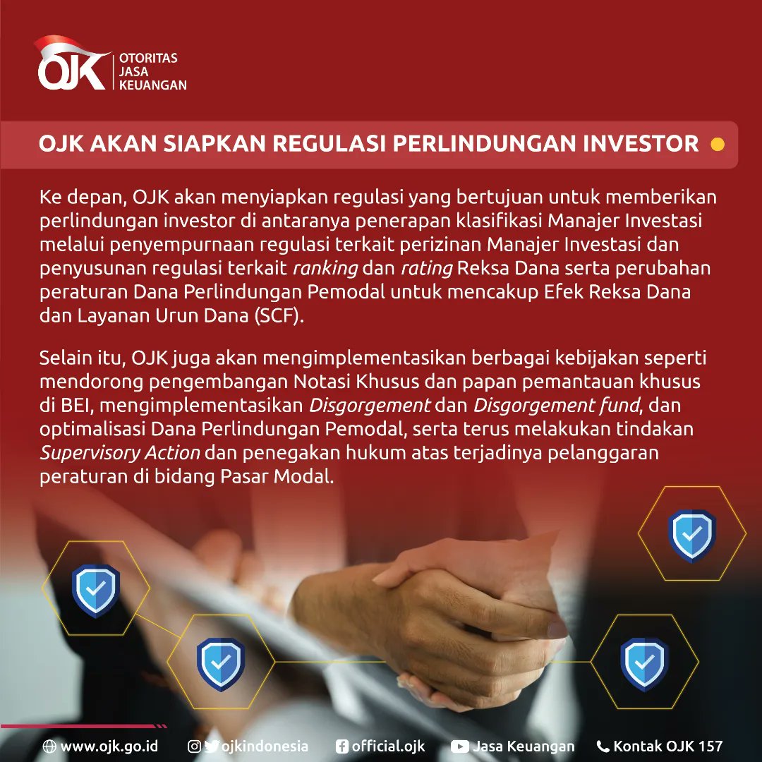 ojkindonesia's tweet photo. Seperti apa optimisme pertumbuhan Pasar Modal Indonesia? Simak selengkapnya pada OJK Update di postingan ini.

#OJKIndonesia #PasarModal #PasarModalHebat #PahamKeuangan #Edukasi #Investasi #Proaktif #Kolaboratif https://t.co/bK31NZM8x3