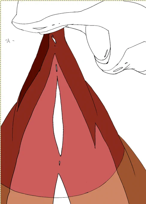 今日もたくさん乳首を描きました。
I drew a lot of nipples today 