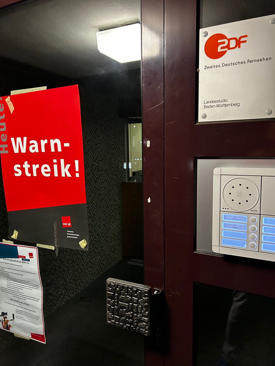 +++ Warnstreik +++ auch im LS Baden-Württemberg ❤️ #jetzteinschalten #TarifrundeÖRR