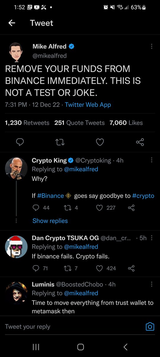 sgblockchain88's tweet photo. @cz_binance This may have started something https://t.co/QnUBxyOd0j