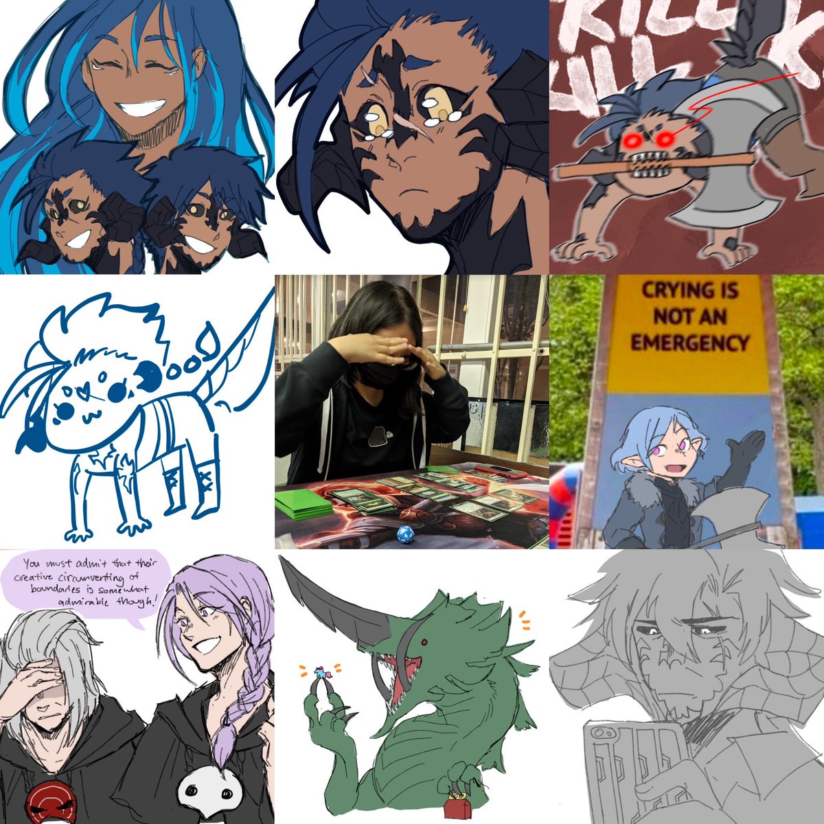 sorry i haven't drawn anything nice in a year ✨ #artvsartist2022 