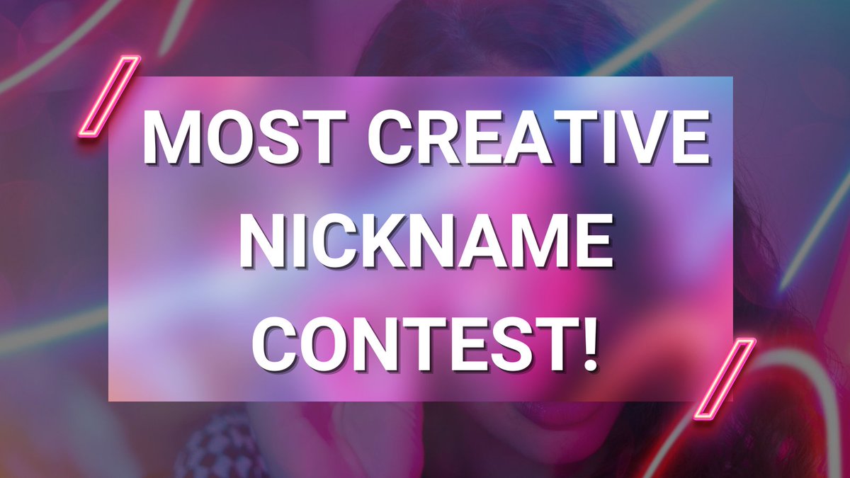 📌Come up with a creative nickname for your #mTag &amp; send a screenshot on our Discord's fan-work channel OR post it in this tweet's comment section!

Tell us the inspiration behind the name for EXTRA points

🎁REWARDS:
1st - 30 shots
2nd - 20 shots
3rd - 10 shots

⏰Ends in 5 days