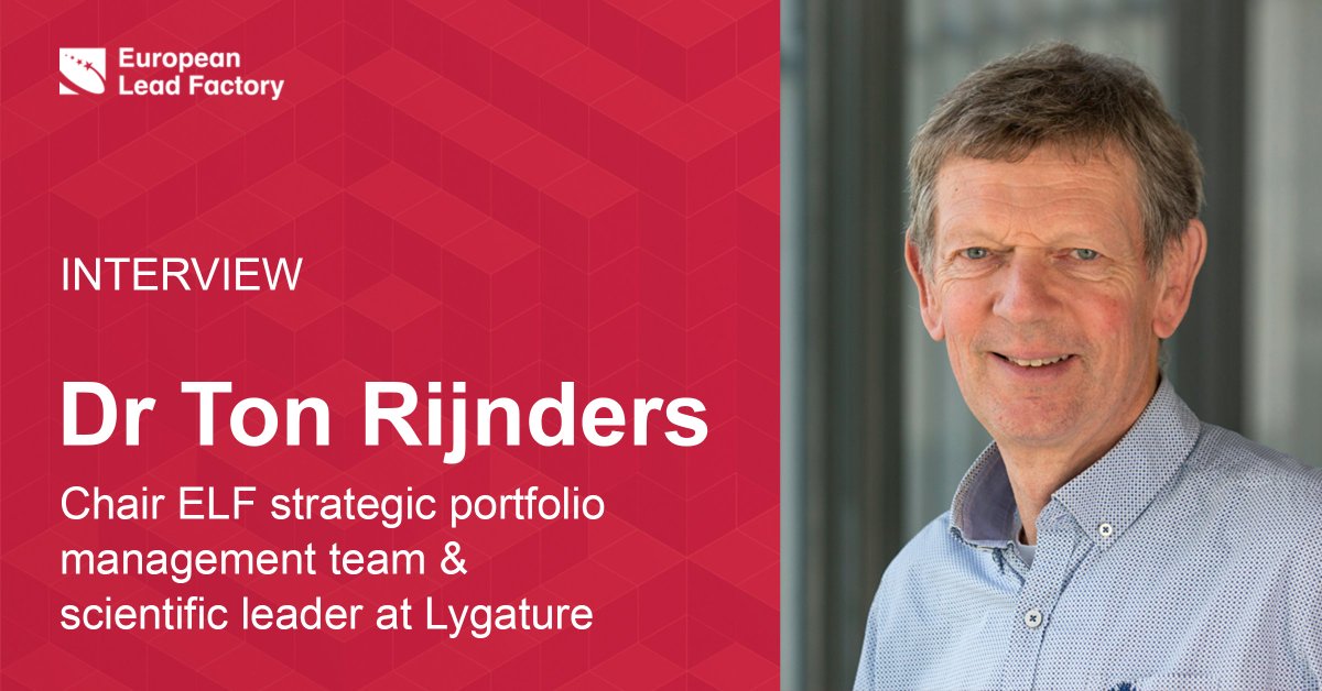 EuropeanLeadFactory (@euleadfactory) on Twitter photo We recently interviewed one of our founding members: Dr. Ton Rijnders (<a href="/rijnderston/">ton rijnders</a>) from <a href="/lygature/">Lygature</a>. The interview addresses the strength of #publicprivatepartnerships in #drugdiscovery & highlights the achievements of the <a href="/EULeadFactory/">EuropeanLeadFactory</a> 👉 bit.ly/3PqVE3d
<a href="/IHIEurope/">Innovative Health Initiative</a> We recently interviewed one of our founding members: Dr. Ton Rijnders (<a href="/rijnderston/">ton rijnders</a>) from <a href="/lygature/">Lygature</a>. The interview addresses the strength of #publicprivatepartnerships in #drugdiscovery & highlights the achievements of the <a href="/EULeadFactory/">EuropeanLeadFactory</a> 👉 bit.ly/3PqVE3d
<a href="/IHIEurope/">Innovative Health Initiative</a>