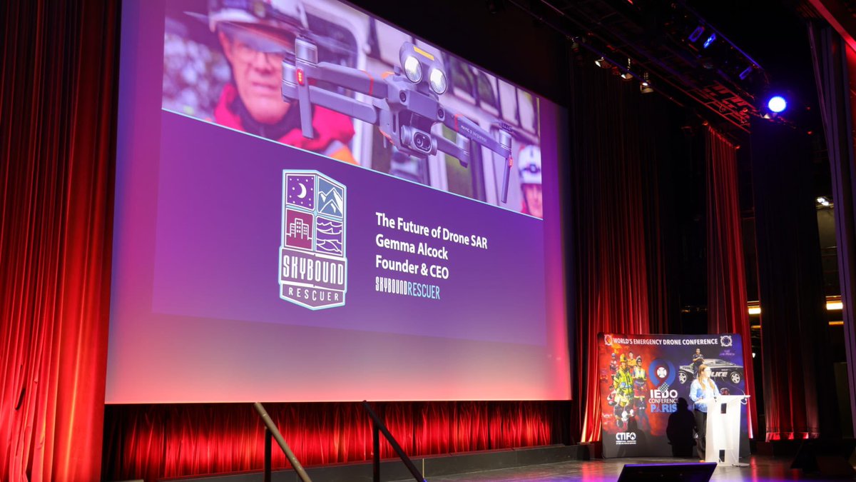 <a href="/GemmaAlcock1/">Gemma Alcock</a> was presenting at #IEDOCONF her research about SAR techniques. Very interesting project and useful for everyone. To learn more about it :
enterprise-insights.dji.com/saraltitudegui…