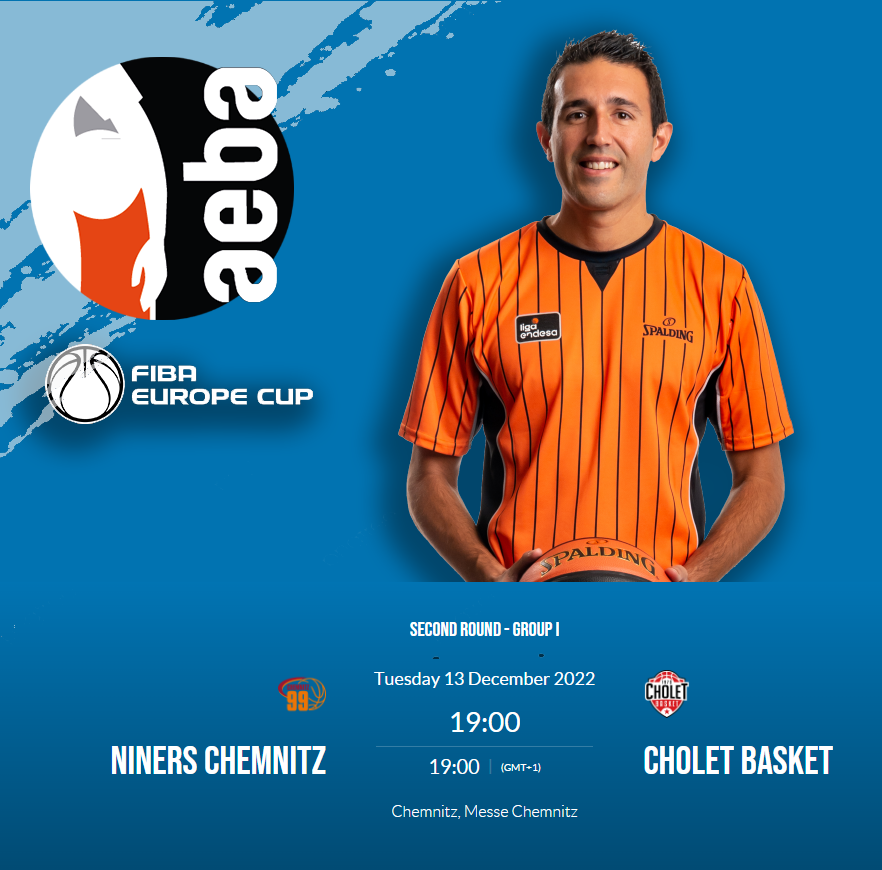 🏃 Alberto Sanchez
👉<a href="/FIBAEuropeCup/">FIBA Europe Cup</a>
📆 13 de diciembre
🏀 #ArbitrosAEBA #Refereelife