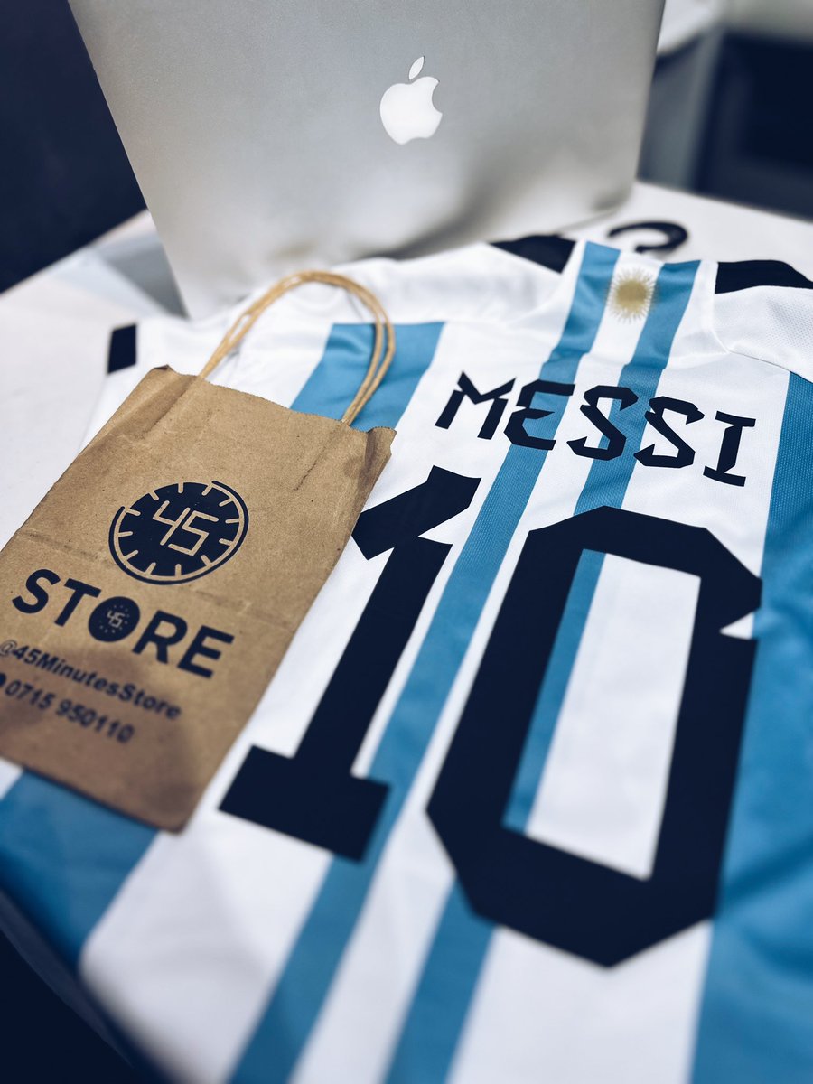 45MinStore's tweet image. For The GREATEST OF ALL THE TIME @45MinStore 

MESSI 10 🙌🏽

Jezi = 27,000

Kila Herufi = 1,000

Kila Namba = 3,000