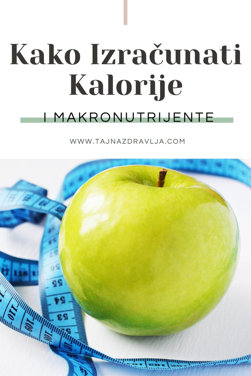 TZdravlja's tweet photo. Ako želimo izračunati koliko kalorija trebamo unositi, moramo izračunati totalnu dnevnu potrošnju kalorija. To je broj kalorija koji unosimo tijekom dana kojim održavamo našu tjelesnu kilažu, niti ne mršavimo niti se debljamo. Pa, kako izračunati kalorije? https://t.co/FDMJS6CM4I https://t.co/mCubhFftjh