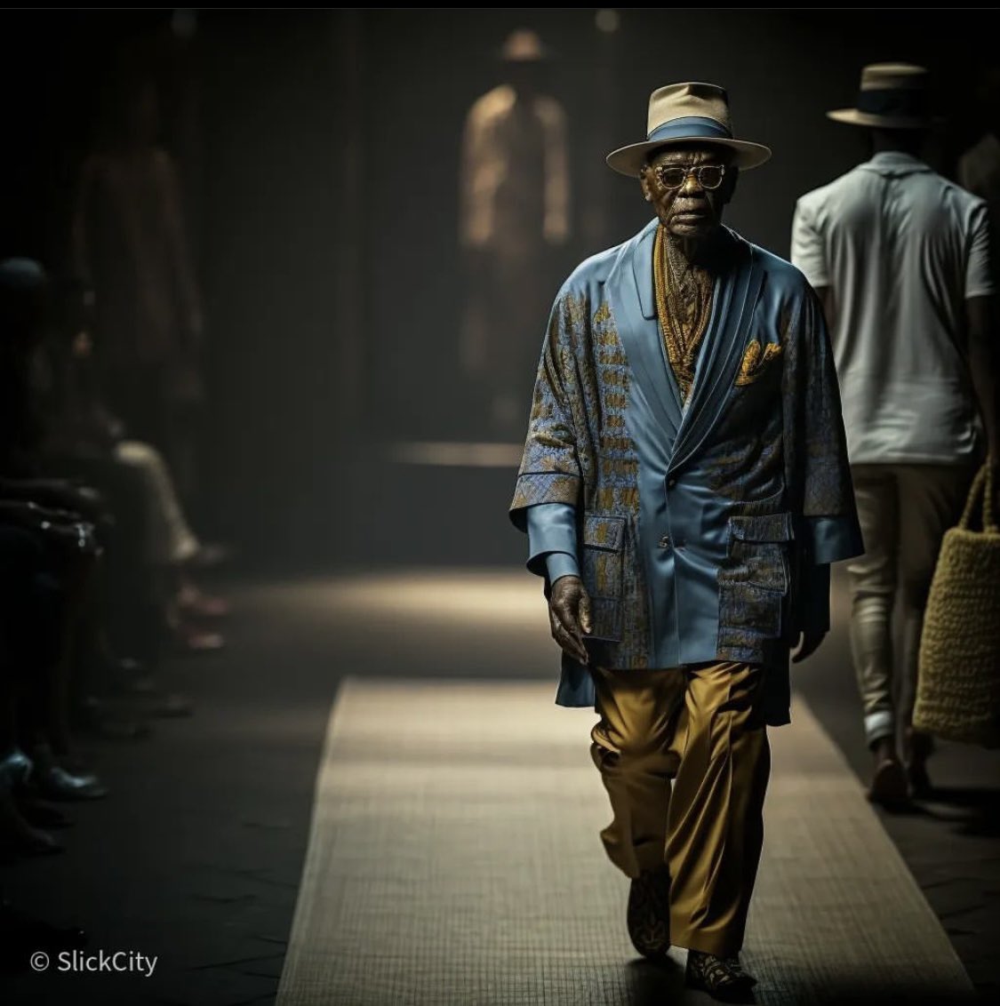 kengadigital's tweet photo. It's not just Gen Z; the seniors got it too 😌🤩🔥

Malik Afegbua (@slickcityceo ) is a Nigerian creative who uses artificial intelligence (AI) to generate art. Malik’s AI artwork focuses on shining a light on the elderly and their unique, yet oft-unseen, cultures.

#ArtistRepost https://t.co/9duPbS8BNW