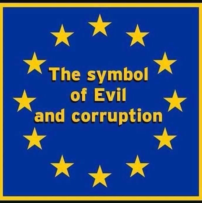 quick_frexit's tweet photo. @vonderleyen EU IS DEAD ! #euisdead 
SMASH THE EU ! #frexit #italexit #spexit #polexit #FULLEXIT https://t.co/Nj1sdOB0H7