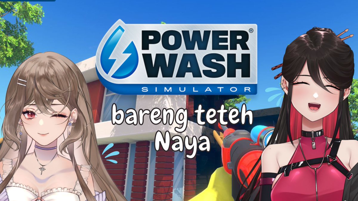 SolaceAmerta's tweet photo. hehe.. hehehehehehehehehe
【Powerwash】 basah-basahan ft teteh @NayaIshvara <33
Tue, 13 Dec 2022
20:15 WIB / GMT +7
Link: https://t.co/stm9JmbR6g
#SolaceAmerta #SolaceLive #NayaIshvara https://t.co/z14dKJDokr