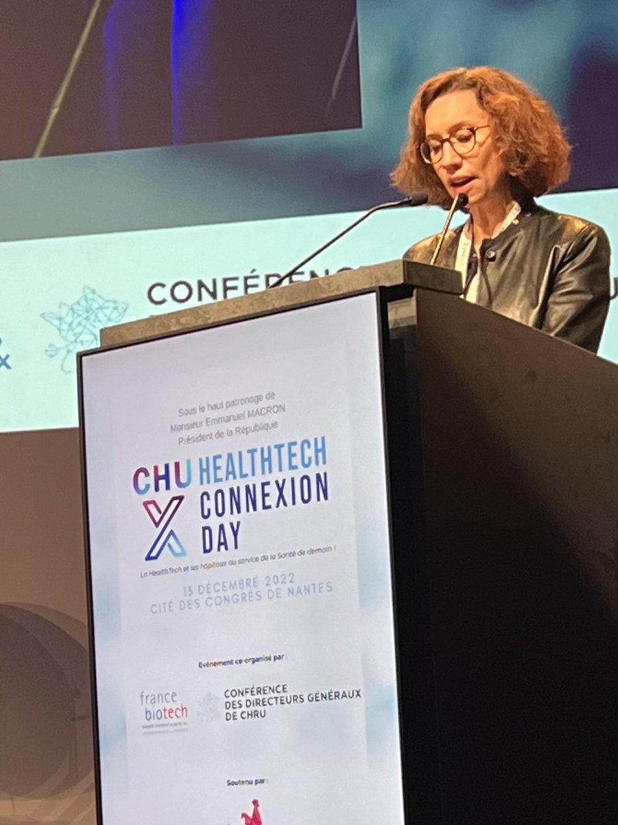 Innover n est plus une option- Lise Alter directrice de l AIS invitee de la 1 ere edition du CHU Healthtech connexion day