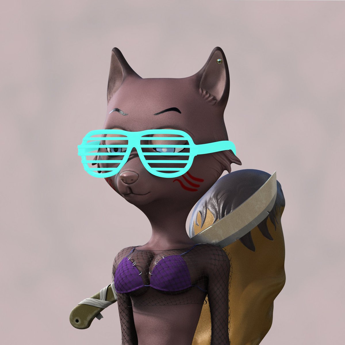 CardanoAirdrops's tweet photo. Attention #NFT collectors!
Today, in the #2Dvs3D spotlight, we have:
Bad Fox #2761
2D art - vs. - 3D avatar
(now) (early Q1) https://t.co/hzVNUAxX73