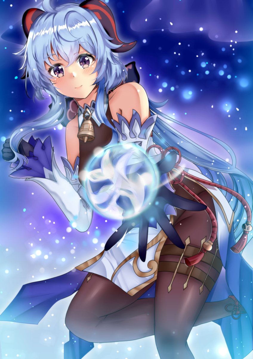 甘雨|かんう(原神) 「テレワーク終了仕事おわったー!!(`・ω・')ゞ 」|火村 モリタカ＠/5月COMITIA144（B51a)/その次は神戸かわさき10のイラスト