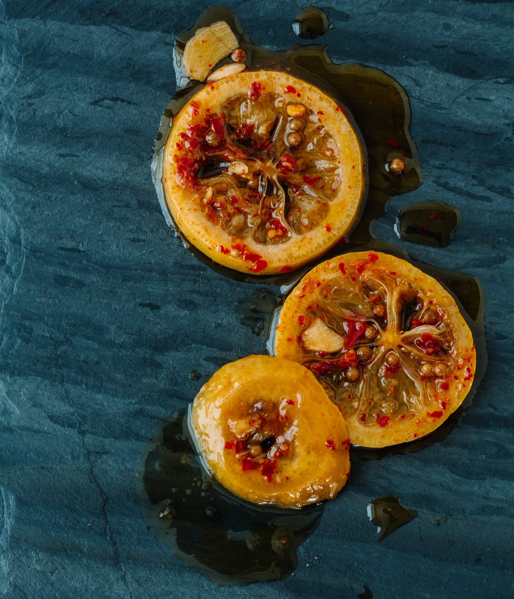 Whether you’re doing feast of the seven fishes Christmas Eve, or a big, beautiful lamb roast for Christmas, our Tunisian-Style Lemons will bring a brightness to your holiday table. 🍋