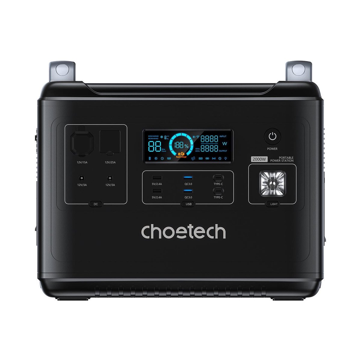 CHOETECH's tweet photo. Choetech’s 2,000Wh Bidirectional Charging Station is designed to provide off-grid power to your electronic devices. Equipped with UPS, our power station will deliver reliable, uninterrupted charge during unexpected blackouts and emergency situations #choetech #power #station https://t.co/lmG9JRAare