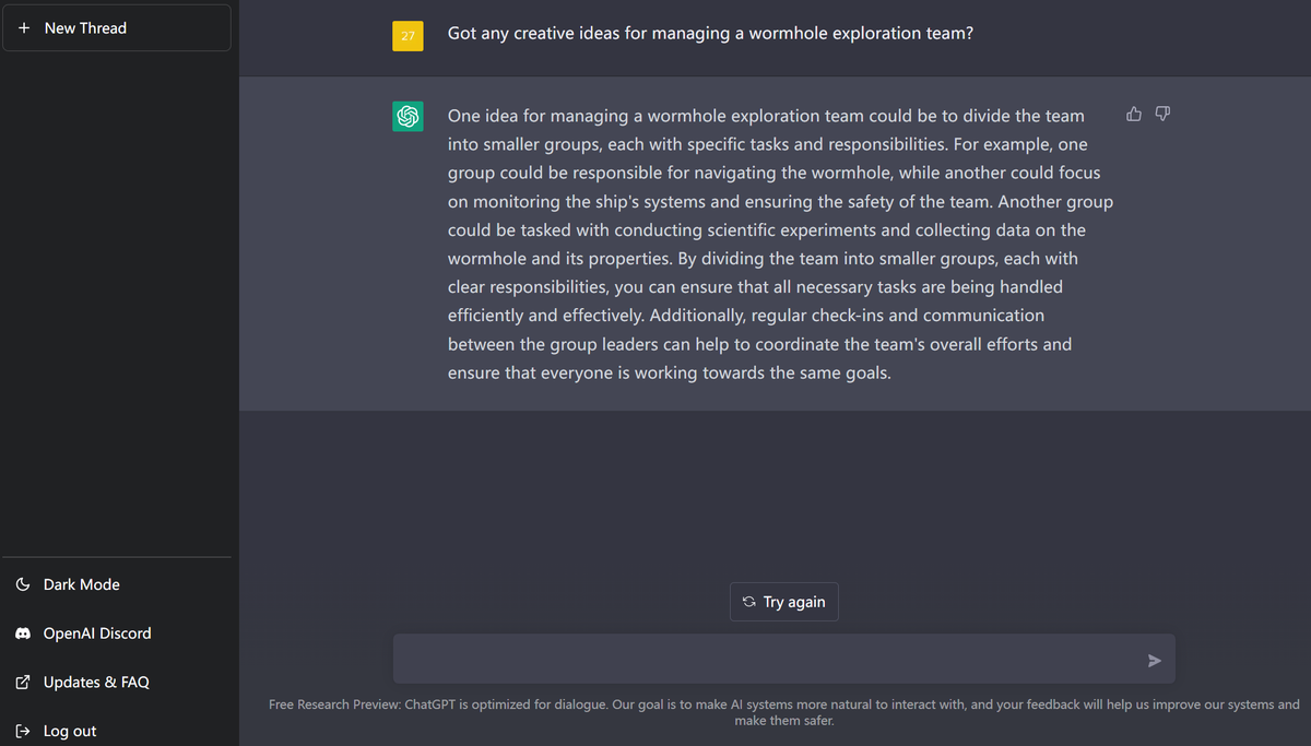 Sigma0Official's tweet photo. ‍👩‍🚀🚀What’s your opinion on teamwork in wormhole exploration?‍👩‍✈️✈️What kind of leader are you? 
#openai #chatgpt 
Join discussion in #Sigma0 Community👉https://t.co/ZE5SSNXhPa
Or Comment below👇 to share your views🤨
#NFT #NFTGiveaway 
#NFTCommunity https://t.co/1aErlfoMm2