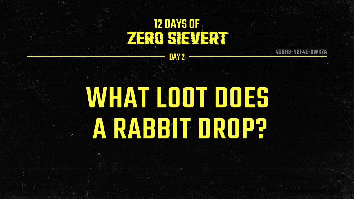 ZERO Sievert tweet media