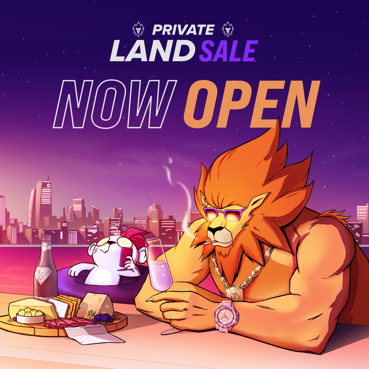 🚨 Attention Mane Netizens 🚨

The private sale for "Crypto.com Land - The First Frontier" has begun!

Shop the drop 👉 crypto.com/nft/drops-even…