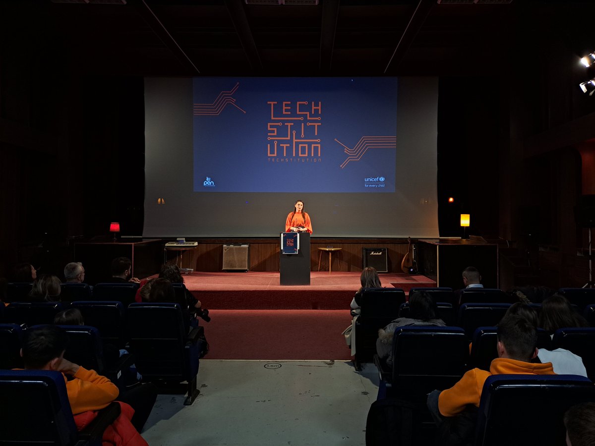 NGO_PEN's tweet photo. 🎉Today we are certifying the #Techstitutioners!🎉
🙋The followers of the #Techstitution program💻 from all over Kosovo have gathered today in Prishtina. For the past three months, these young men and women learned different programming languages. https://t.co/WVHiL7b9gP