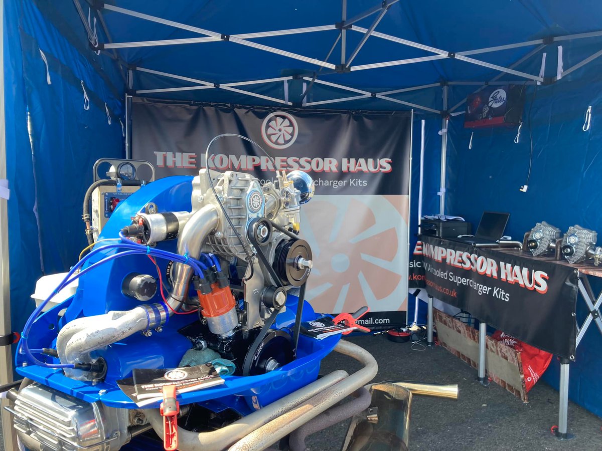 Back in May 22 at VW Breakout <a href="/SantaPodRaceway/">Santa Pod Raceway</a> - first time trading our supercharger kits. Warm weather, racing, surrounded by #VW people and loads of positive comments and orders for our kits!! Can't wait for summer 23.