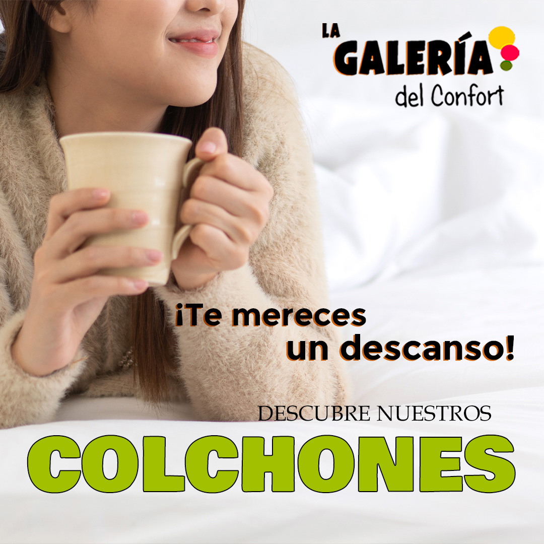 GaleriaConfort's tweet photo. En #LaGaleríadelConfort contamos con infinitas posibilidades para que elijáis el colchón que más se adapte a vosotros. ¡El descanso es fundamental para un buen rendimiento!

Colchones de alta transpirabilidad, , viscoelásticos... https://t.co/iZjLrbCnm4