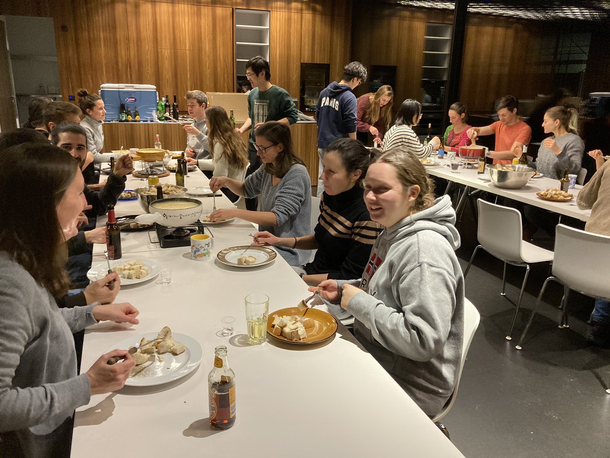 altermatt_lab's tweet photo. Do it twice and it becomes a tradition: Our winter #groupevent incl. #Curling & #Fondue cooking was great fun and revealed hidden talents on the rink... Thanks to a wonderful group of people working together @UZH_Science & @EawagResearch, and what a privilege to lead this team. https://t.co/uoBhtgr6pL