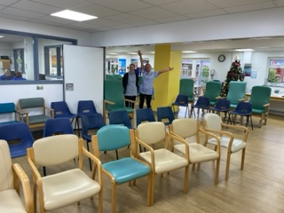 UHDDayHospital1's tweet photo. Set up and ready to welcome our CEO Siobhan Harrington, the UHD Trust Board representatives and the Bournemouth University team for our Practice Development Unit Re-accreditation event. https://t.co/jdiZ3l20kH