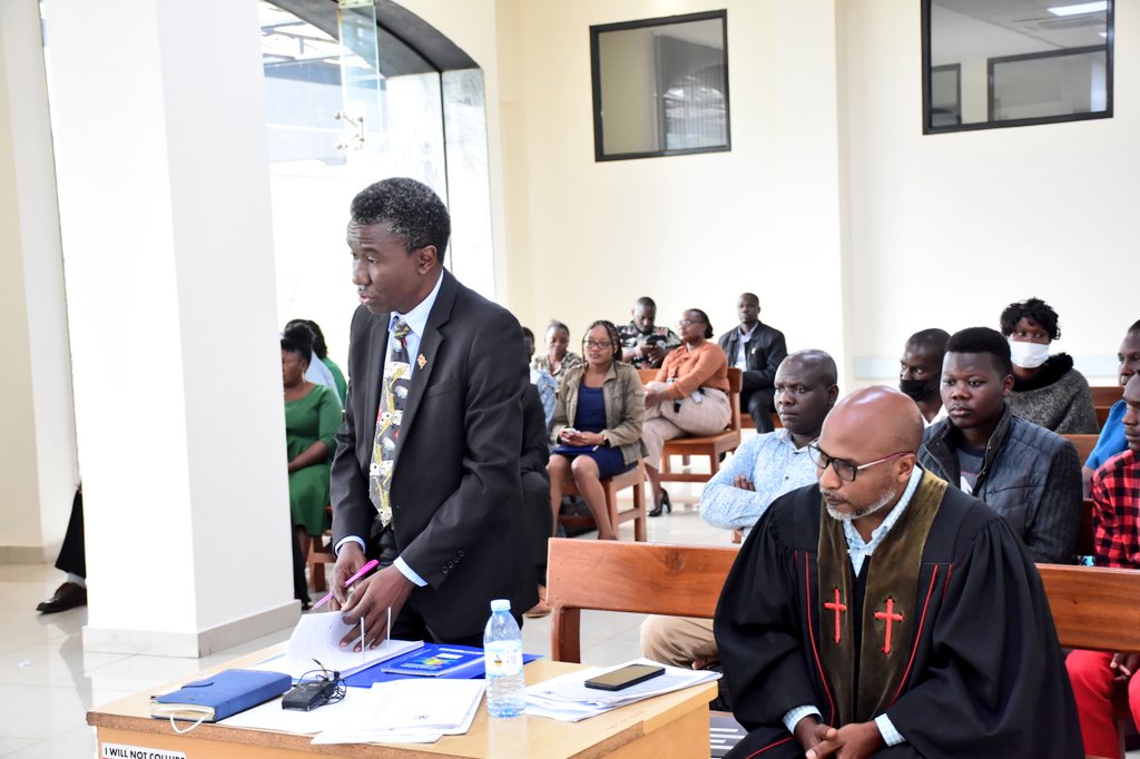 cehurduganda's tweet photo. Happening now » The hearing of complaint EOC/CR/123/2019, CEHURD Vs @martinssempa at the Equal Opportunities Commission (EOC).

We are before the Vice Chairperson of the Commission Member, Joel Cox Ojuko.

Follow updates via #EndHIVStigmaUG #HIVNotMyFault https://t.co/JbVBiPSd8o