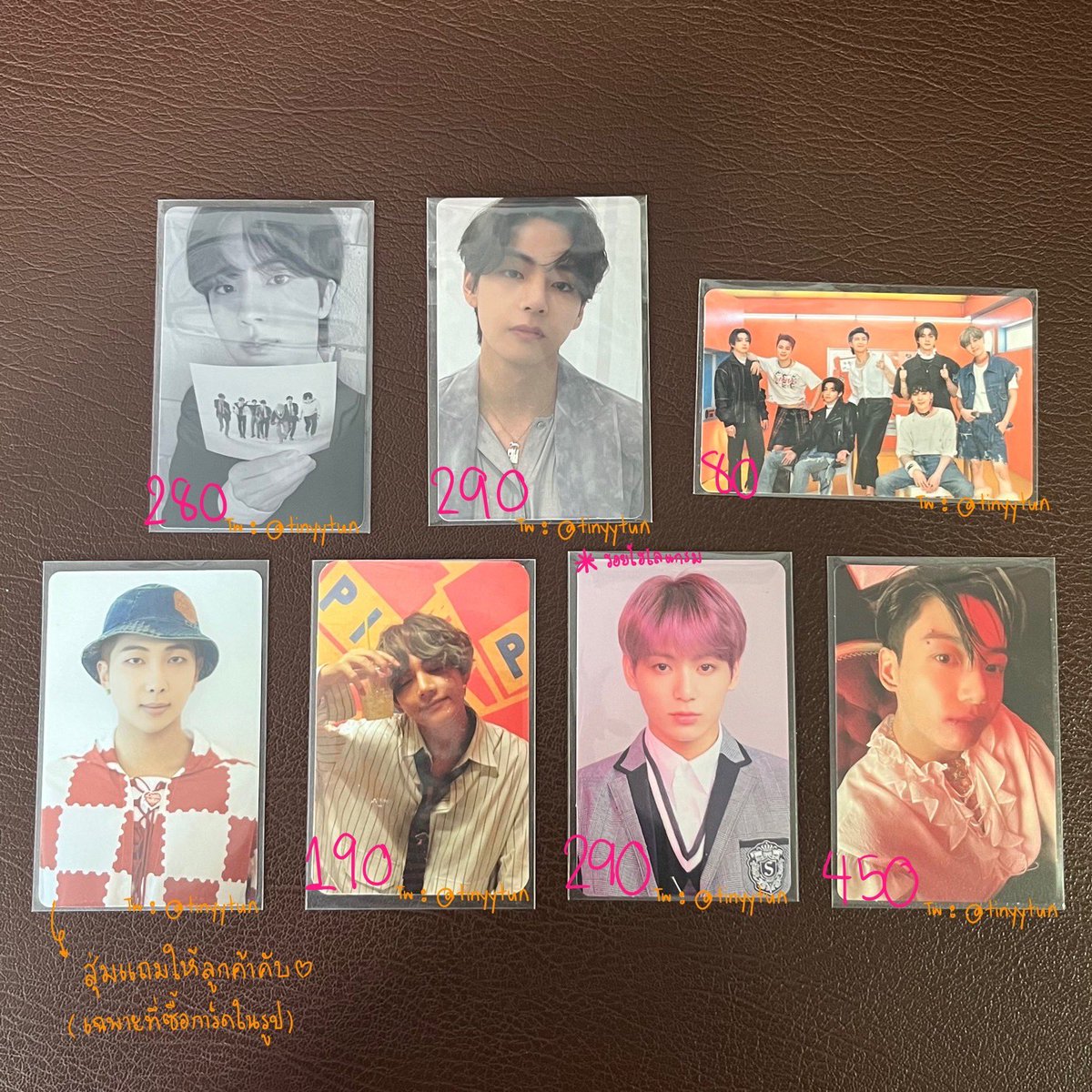 tinyytun's tweet photo. สนใจสอบถามเพิ่มเติมได้เลยนะคะ 😻🌷
✨✨

📮 ค่าส่ง 40 บาท

#ตลาดนัดบังทัน #ตลาดนัดBTS #ตลาดนัดรถไฟบังทัน #ปล่อยของสะสมบังทัน #การ์ดจองกุก  ตามหา กุก นักเรียน นัมจุน จิน dalmajung 2021 proof แท พิซซ่า รวม ตาแดง เสื้อขาว photo folio time ซัมซุง https://t.co/A9gQF2Fh13