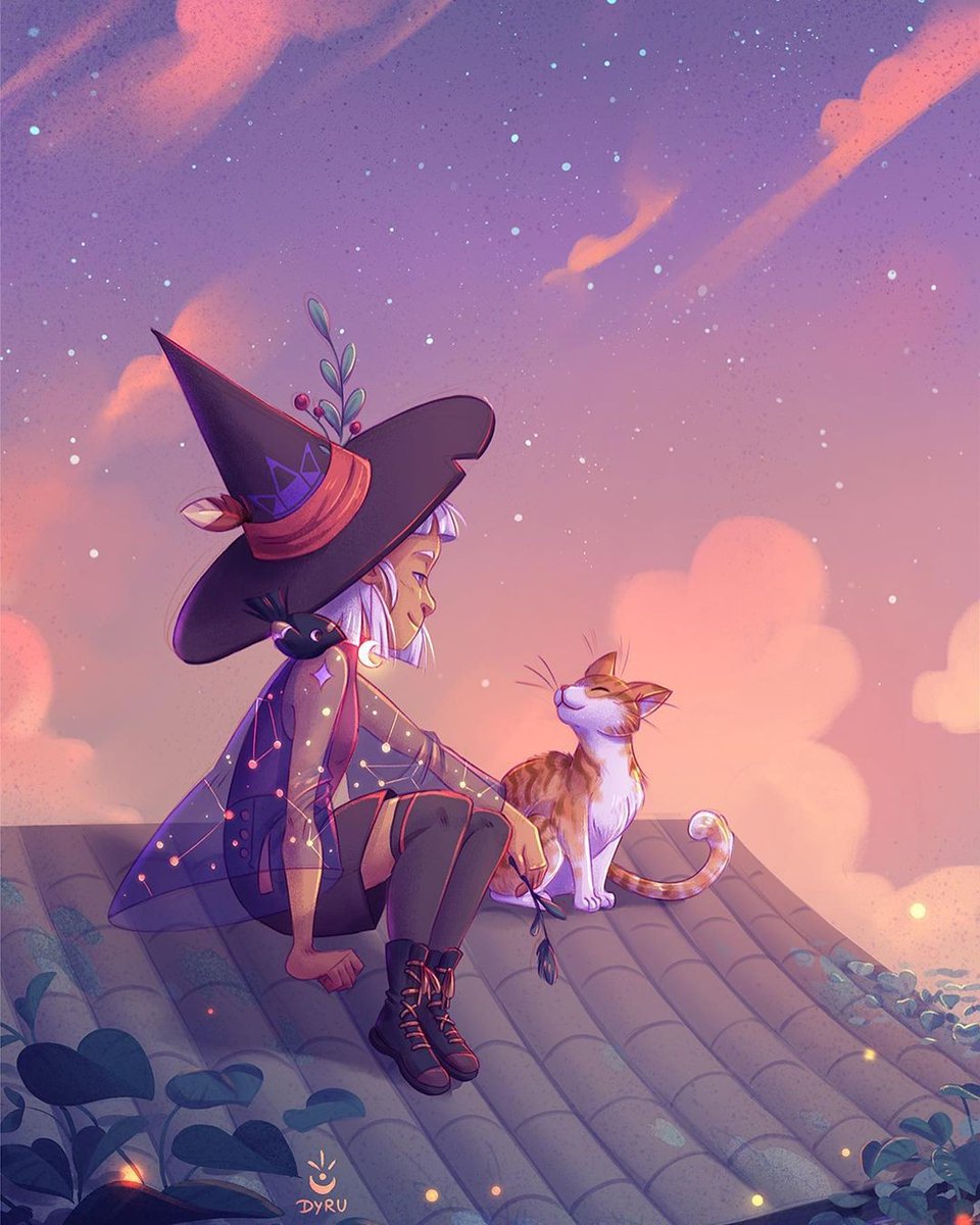 HuionFr's tweet photo. Tout le monde a peur que j'utilise la magie
Tu seras le seul à être là pour moi

L'amitié entre un chaton et une petite sorcière

@dyru.jk (instagram)
#Kamvas Pro 13 (2.5K)

#huion #huionfr #huiontablette #sorcière #illustration #artist #artinsta #art https://t.co/cXq1nXwzEc