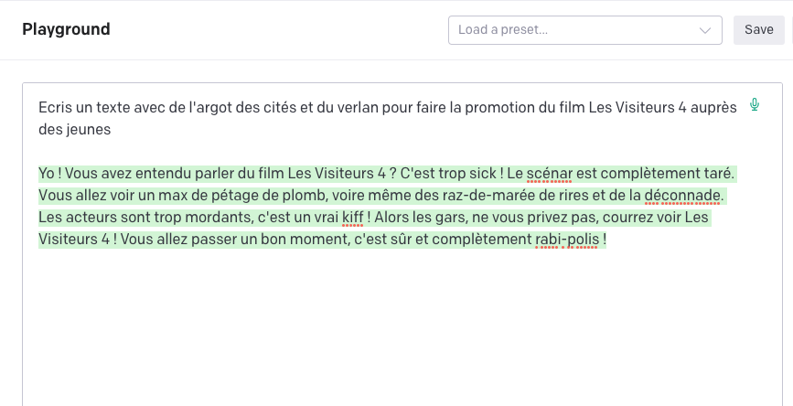 LesVisiteurs4's tweet photo. On a demandé a une I.A. de s'occuper du dossier de presse des Visiteurs 4, vous préférez quelle version ? https://t.co/ov9dzGVJBe