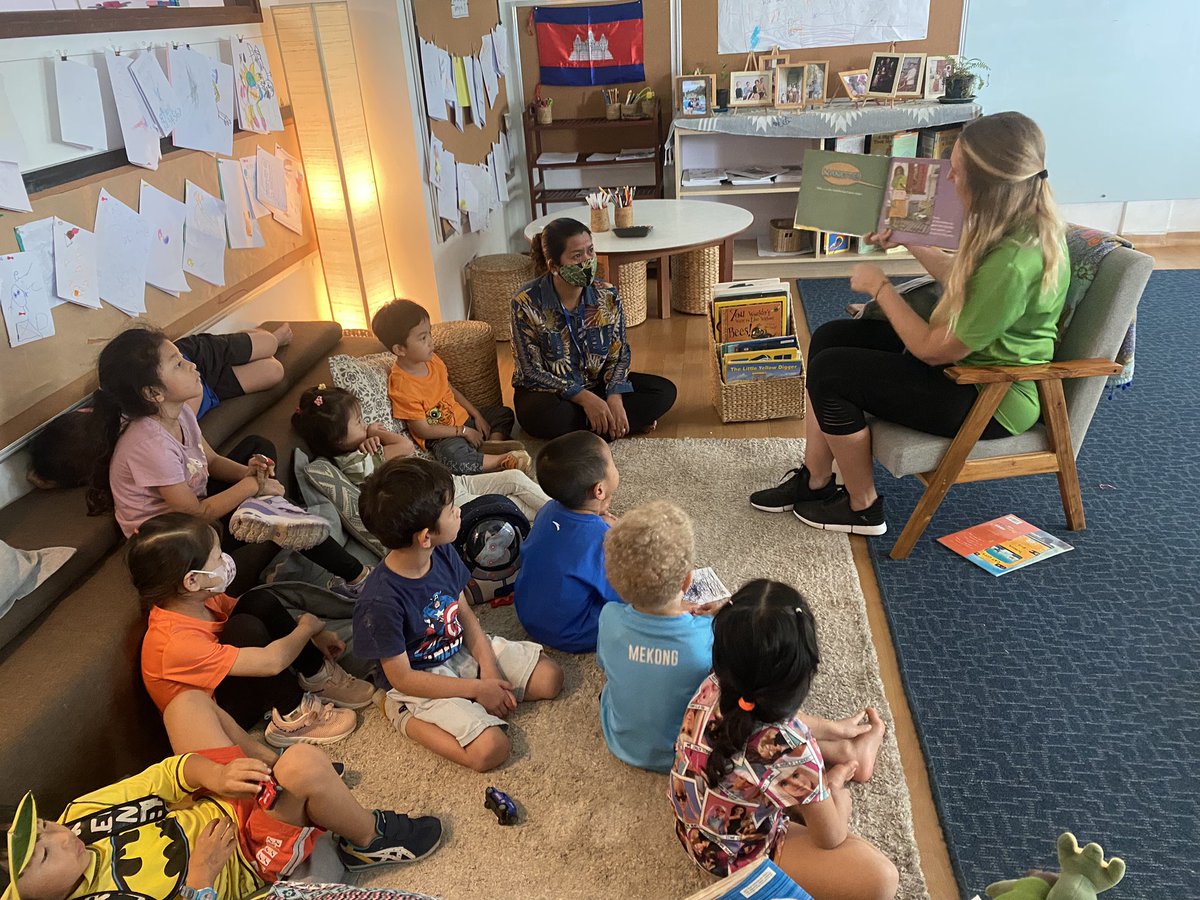 BonnieJensen4's tweet photo. Thank you @Rubysquared for being our mystery reader today! @ISPPCambodia #mowillems #reading #isppreads https://t.co/GXSHcQTdPa