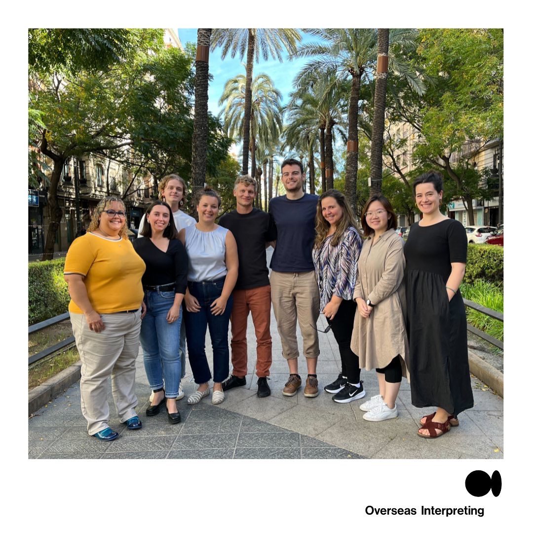 OverseasInterp's tweet photo. We held our first in-person team meeting in sunny Valencia last month!
For the most of us, it was our first time meeting each other after almost two years of working remotely.💡
#VisualAccessibility https://t.co/Q3AAdPaLrW