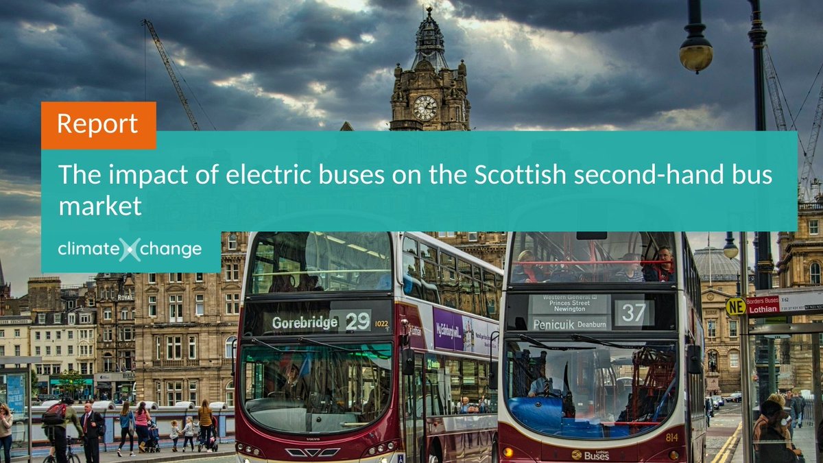 Our latest report is about a study that explored how a move to battery electric buses might impact the second-hand bus market, new buses, big and small operators in Scotland. is.gd/kGGdTA
<a href="/TimHowgego/">Tim Howgego</a> #transport #ElectricBuses #ElectricVehicles