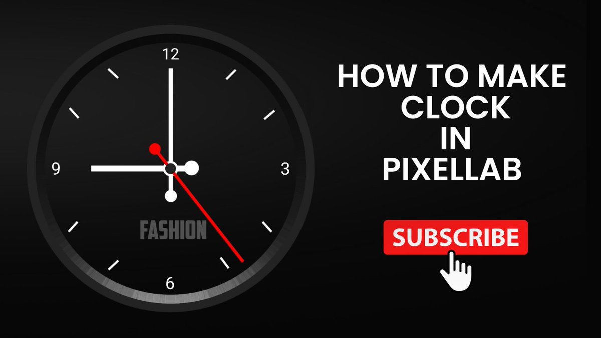 iamfaheemullah's tweet photo. How to make Clock in Pixellab | Clock design | #pixellab | wall Clock |... https://t.co/eUqwk2wE9V via @YouTube
#perfectmind #pixellab #pixellabtuturial #design #youtube #twitter #WorldCup2022 #AAA2022 #SEOKJIN #BKPP #COVID19 #neige https://t.co/APaGoQVEfe