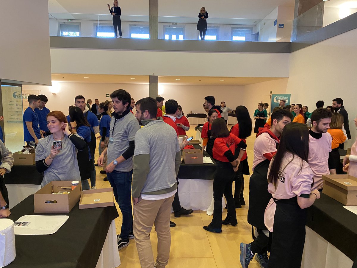 Esta clausura es muy 🔝 
Comienza el taller de MasterChef 👩🏼‍🍳🧑🏼‍🍳 
Que gane el mejor! 💪🏼
@fundacionunexes <a href="/SepyeUEx/">Servicio de Prácticas y Empleo UEx</a>