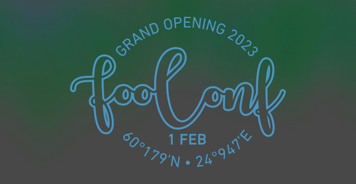 fooconf tweet media