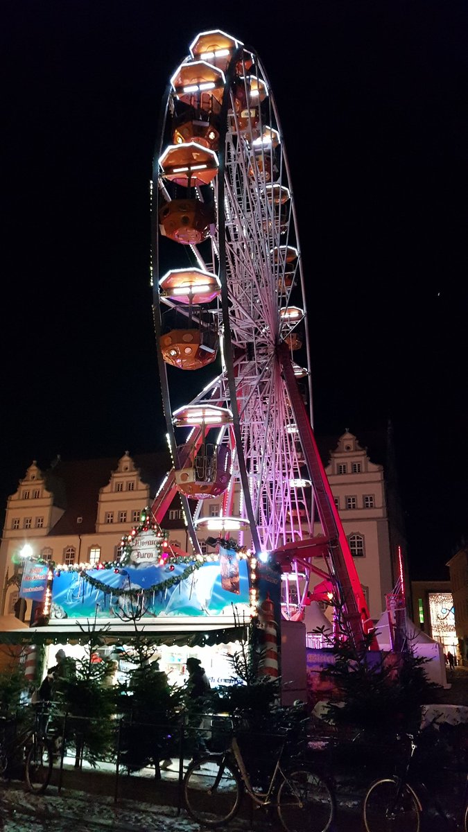 First social event at #BHG_2022: The visit of the #Christmasmarket in Lutherstadt Wittenberg