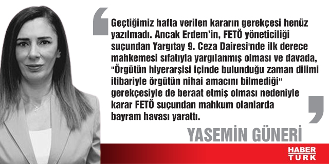 Birol Erdem neden "Beraat" etti?

Yasemin Güneri yazdı... <a href="/yaseminguneri/">yasemin güneri</a> haberturk.com/yazarlar/yasem…